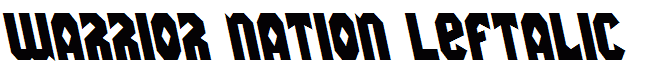 Warrior Nation Leftalic