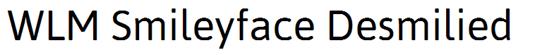 WLM Smileyface Desmilied