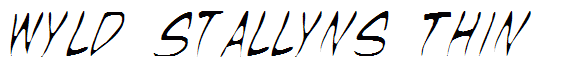 Wyld Stallyns Thin