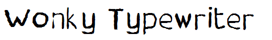 Wonky Typewriter