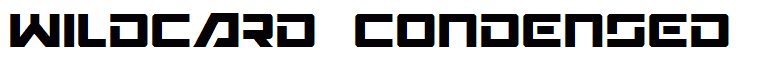 Wildcard  Condensed