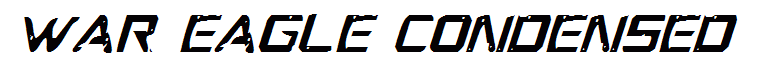 War Eagle Condensed