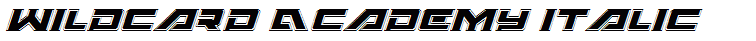 Wildcard Academy Italic