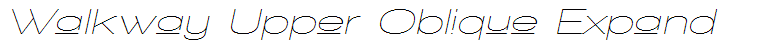 Walkway Upper Oblique Expand