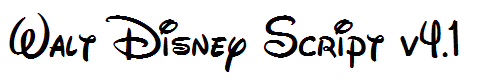 Walt Disney Script v4.1