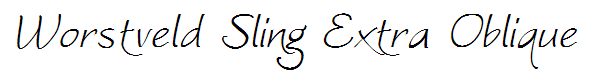 Worstveld Sling Extra Oblique