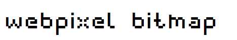 webpixel bitmap