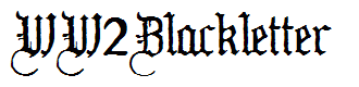 WW2Blackletter