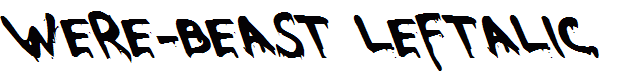 Were-Beast Leftalic
