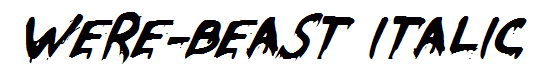 Were-Beast Italic