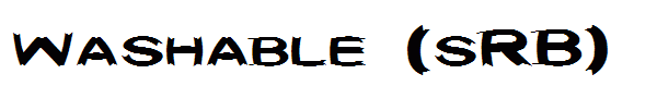 Washable (sRB)