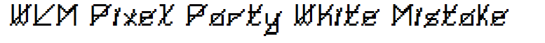 WLM Pixel Party White Mistake