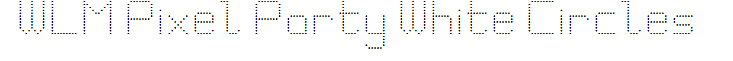 WLM Pixel Party White Circles