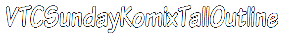 VTCSundayKomixTallOutline