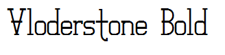 Vloderstone Bold