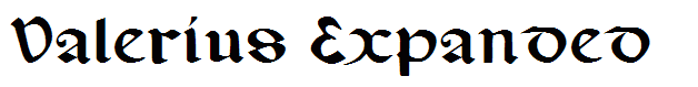 Valerius Expanded