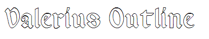 Valerius Outline