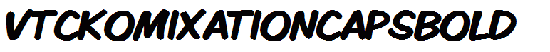 VTCKomixationCapsBold
