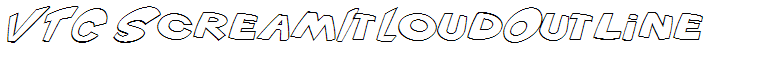 VTC ScreamItLoudOutline