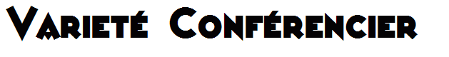 Varieté Conférencier