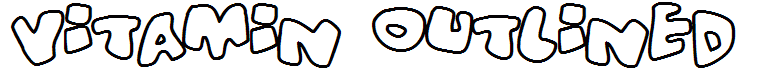 Vitamin outlined