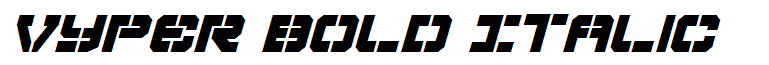 Vyper Bold Italic