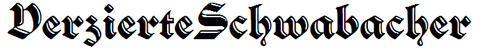 VerzierteSchwabacher