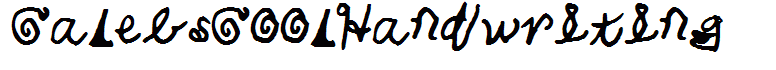 CalebsCoolHandwriting