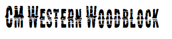 CM Western Woodblock