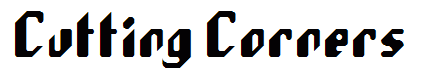 Cutting Corners