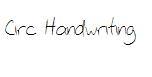 Circ Handwriting