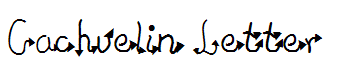 Cachuelin Letter