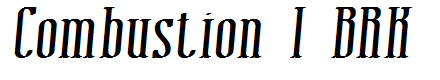 Combustion I BRK