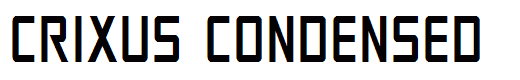 Crixus Condensed