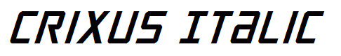 Crixus Italic