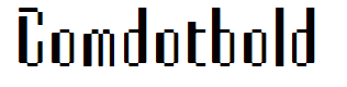 Comdotbold