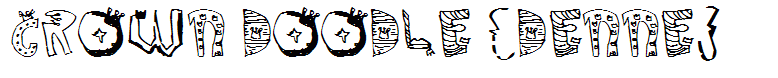 Crown Doodle {denne}