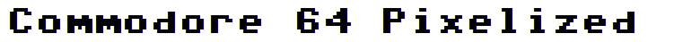 Commodore 64 Pixelized