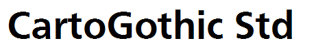 CartoGothic Std