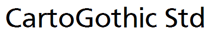 CartoGothic Std