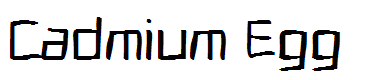 Cadmium Egg