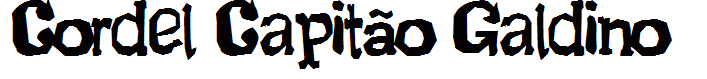 Cordel Capit?o Galdino 