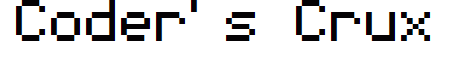 Coder's Crux