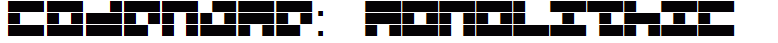 Codename: Monolithic