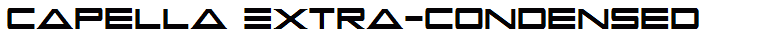 Capella Extra-condensed