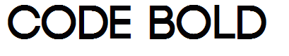 Code Bold