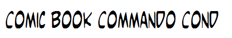 Comic Book Commando Cond