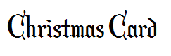 Christmas Card