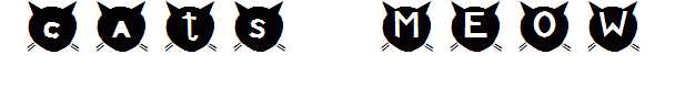 cats MEOW