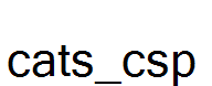 cats_csp
